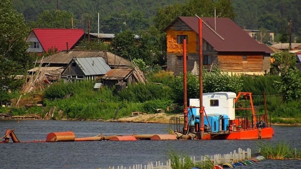 Водохранилище на реке Касмала.