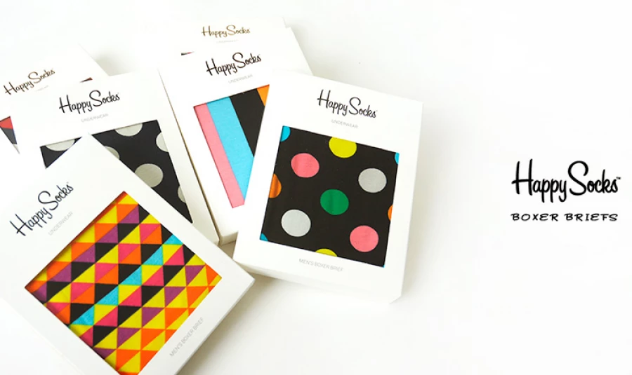 Носочки Happy Socks -  креативный подарок, поднимающий настроение.