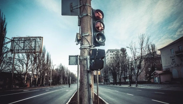 Выставка фотографов непризнанной Донецкой народной республики.