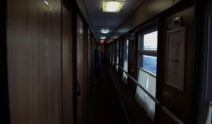 Запуск скорого поезда Барнаул - Новосибирск.