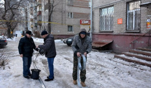 Тестирование системы противообледенения кровли в Барнауле.