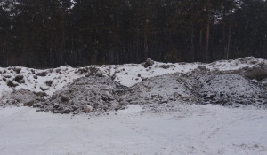 Свалка в районе Булыгинского кладбища.