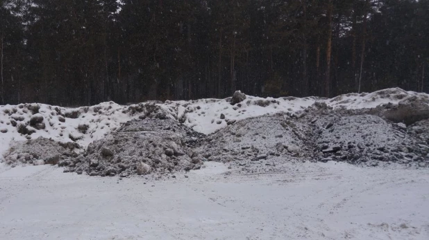 Свалка в районе Булыгинского кладбища.