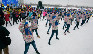 Торжественное открытие "Алтайской зимовки-2015". Барнаул, 12 декабря 2015 года.