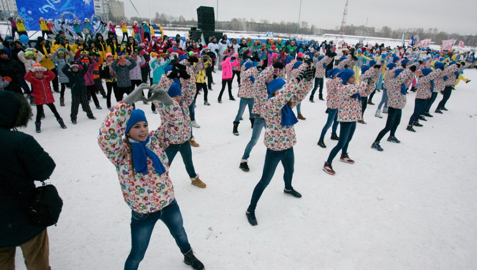 Торжественное открытие "Алтайской зимовки-2015". Барнаул, 12 декабря 2015 года.