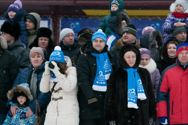 Торжественное открытие "Алтайской зимовки-2015". Барнаул, 12 декабря 2015 года.