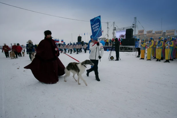 Торжественное открытие "Алтайской зимовки-2015". Барнаул, 12 декабря 2015 года.