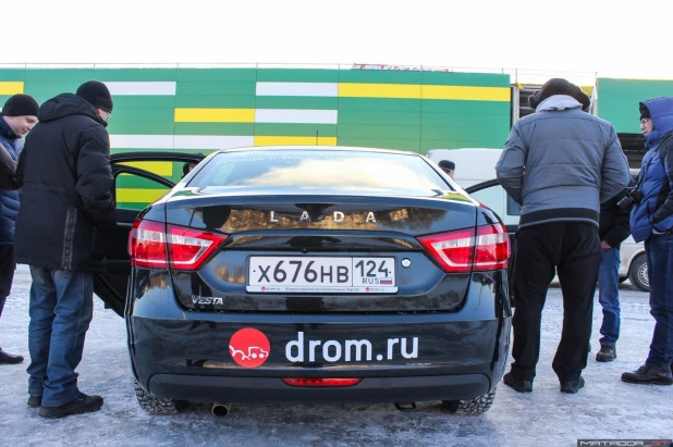 Встреча с Lada Vesta в Барнауле