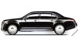 Так, по версии "Русского автомобиля", может выглядеть первый автомобиль проекта "Кортеж"