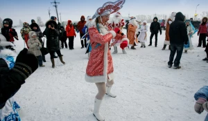 На "Зимних забавах"