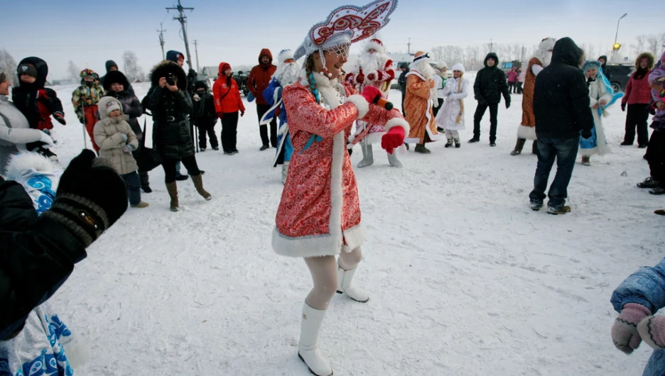 На "Зимних забавах"