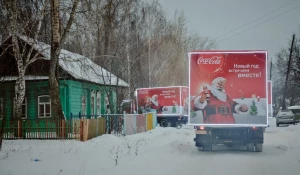 Грузовики Coca-Cola Hellenic.