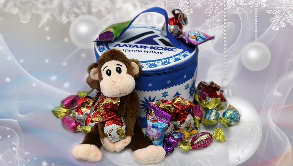 "Алтай-Кокс" приготовил новогодние подарки для детей Заринска.
