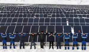 Солнечная электростанция в Кош-Агачском районе.