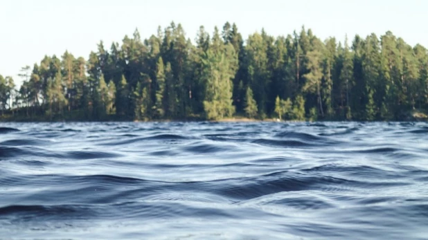 Берег реки, вода.