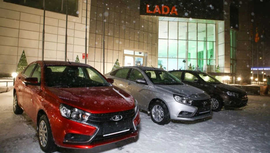 Gрезентация Lada VESTA в Автоцентре АНТ