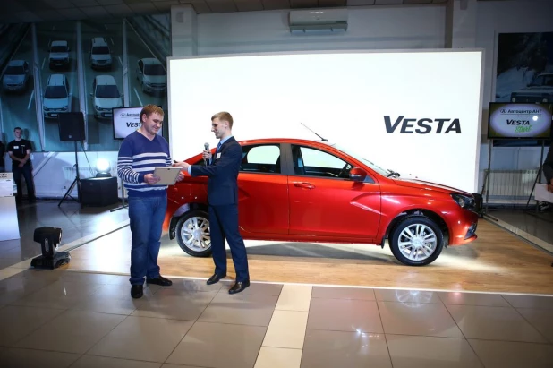 Долгожданная презентация Lada VESTA в Автоцентре АНТ состоялась