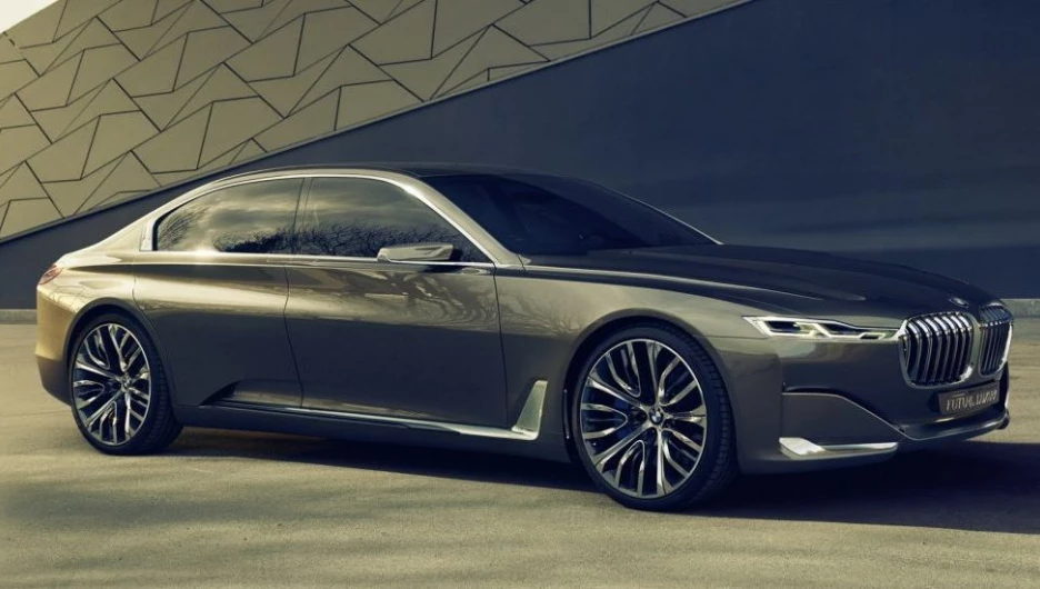 Концеп-кара Vision Future Luxury. Он станет основой для 9 серии BMW