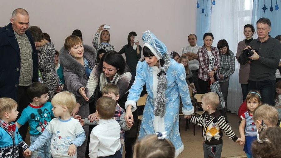открытие детского сада в Бийске.