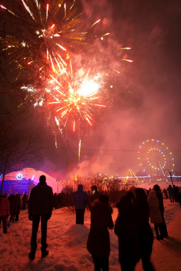 Открытие главной городской ёлки. 30 декабря 2015 года.