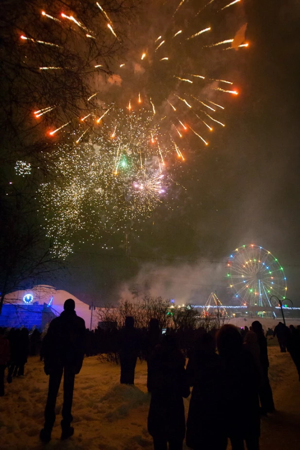 Открытие главной городской ёлки. 30 декабря 2015 года.