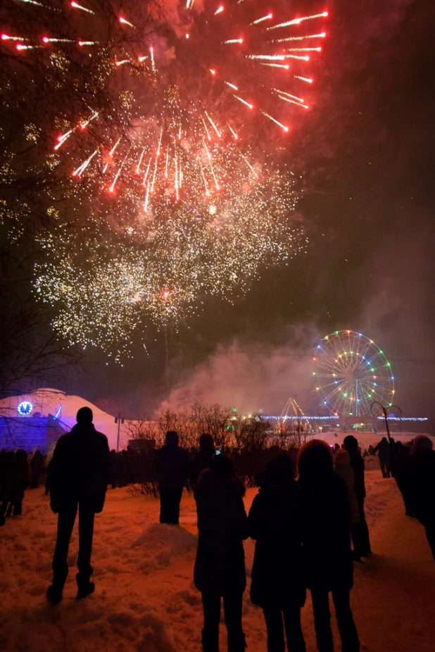 Открытие главной городской ёлки. 30 декабря 2015 года.