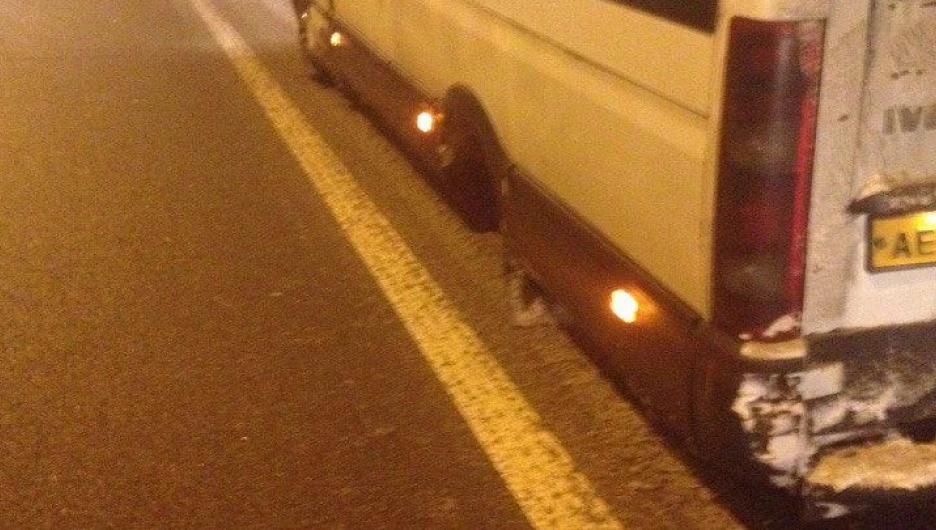 ДТП между Барнаулом и ЗАТО Сибирским.