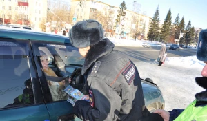 Акция в Барнауле в новогодние каникулы.