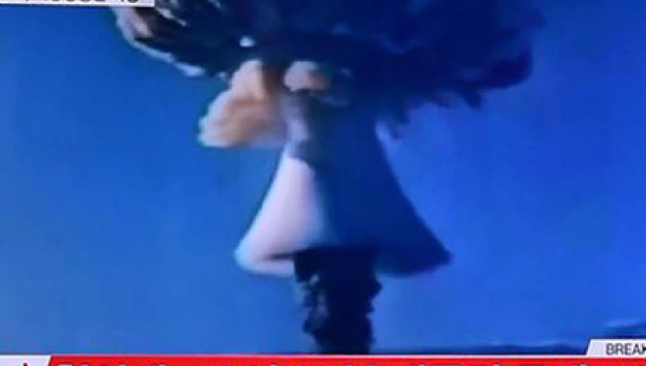 Испытание северокорейской водородной бомбы.