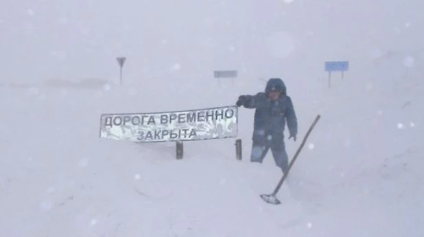 Трасса "Оренбург-Орск".