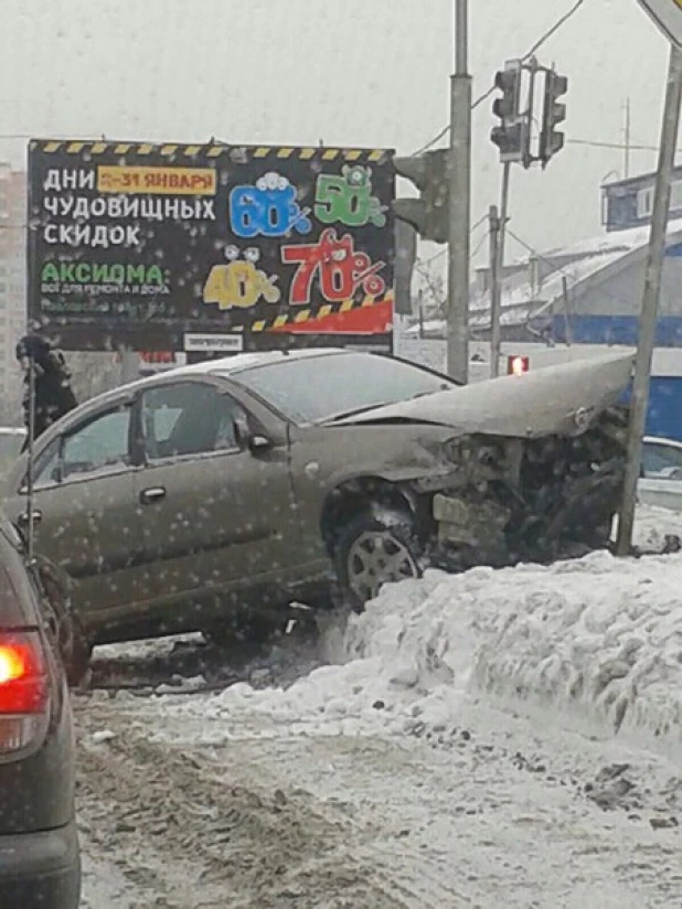 ДТП на Попова-Энтузиастов.