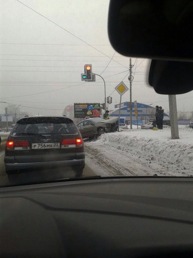 ДТП на Попова-Энтузиастов.