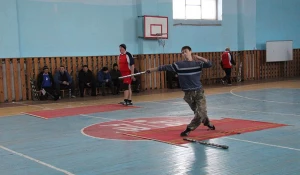 Соревнования по городошному спорту в Родинском районе.