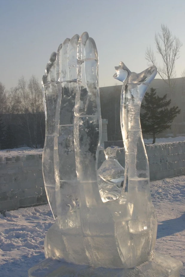 Главная ёлка Барнаула и ледовый городок