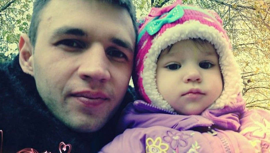 Дмитрий Захаров с дочерью Ариадной.