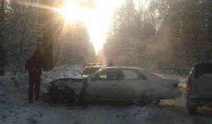 ДТП на Лесном тракте.