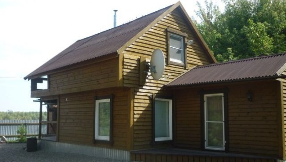 Дом мансардного типа в Усть-Пристани.