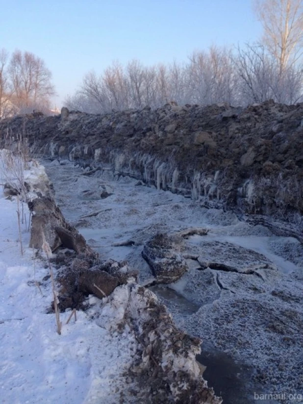 Строительство водоотводного канала в Бельмесево.