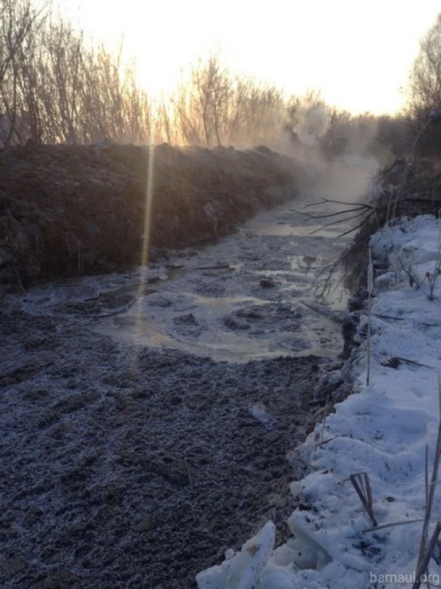 Строительство водоотводного канала в Бельмесево.