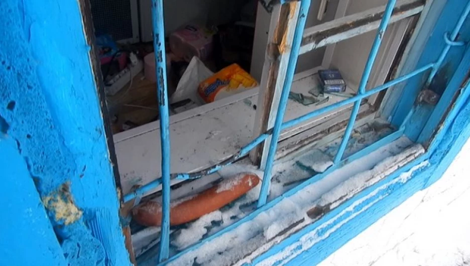 Ограблен магазин в селе Маралиха.