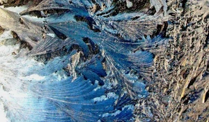 Зима. Морозные узоры.