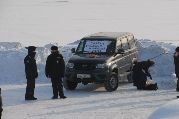 Крещение в Барнауле, 19 января 2016 год.