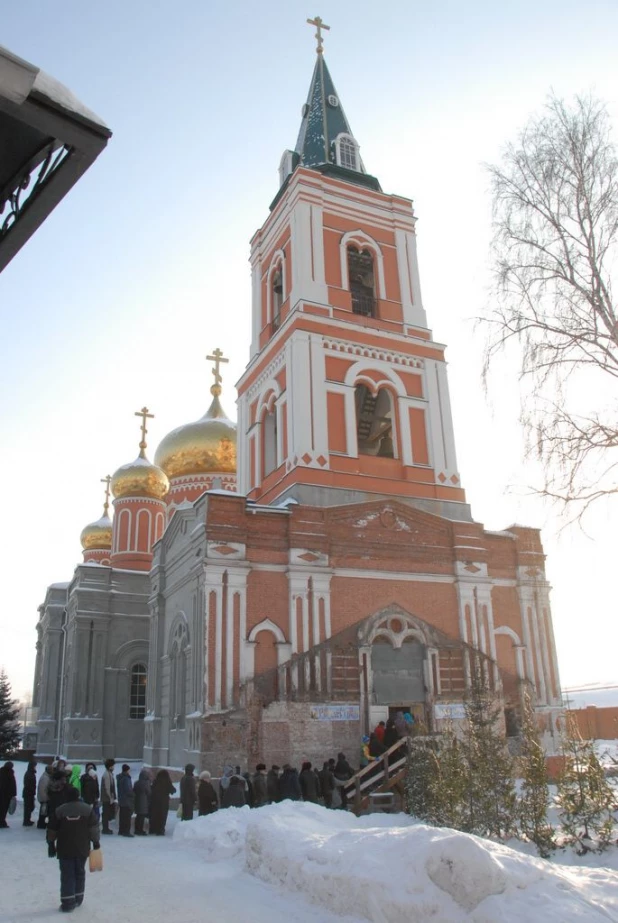 Крещение в Барнауле, 19 января 2016 год.