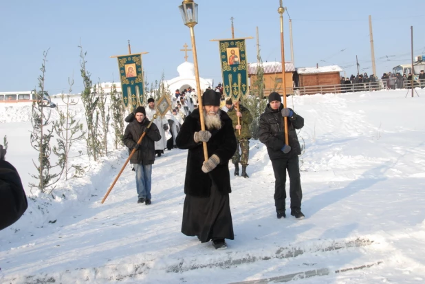 Крещение в Барнауле, 19 января 2016 год.