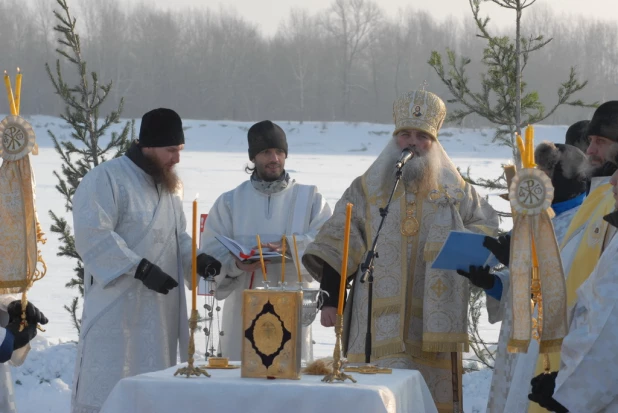 Крещение в Барнауле, 19 января 2016 год.