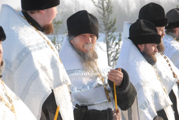 Крещение в Барнауле, 19 января 2016 год.