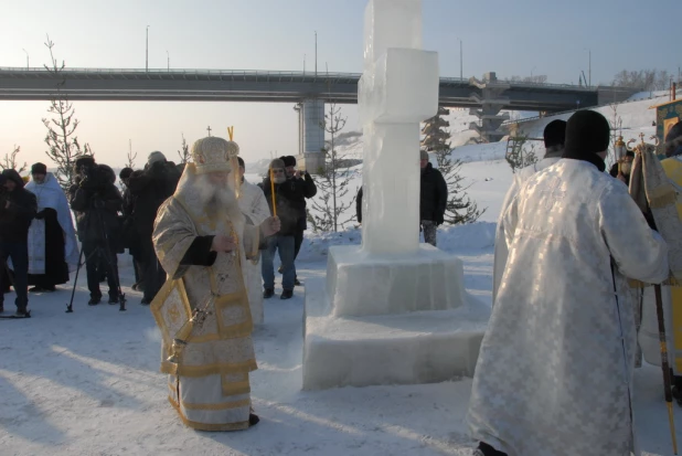 Крещение в Барнауле, 19 января 2016 год.