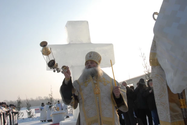 Крещение в Барнауле, 19 января 2016 год.