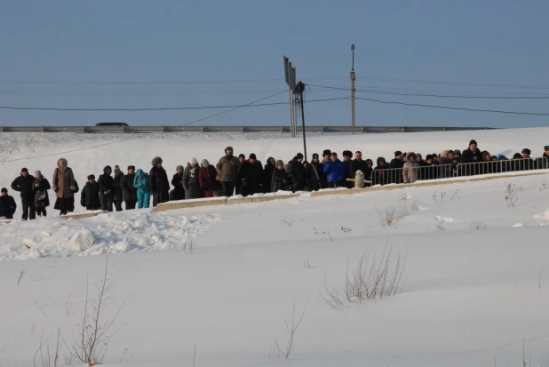 Крещение в Барнауле, 19 января 2016 год.