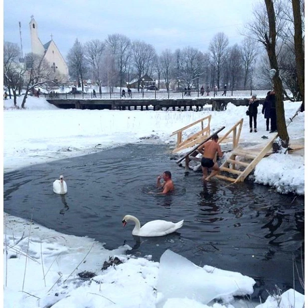 Крещение в России.